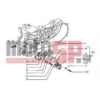 PIAGGIO - HEXAGON LX < 2005 - Engine/Transmission - OIL PUMP - 286163 - ΛΑΜΑΡΙΝΑ ΛΑΔ SCOOTER
