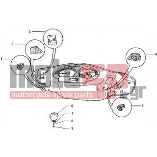 PIAGGIO - HEXAGON LXT < 2005 - Electrical - Electrical devices - 272836 - ΒΙΔΑ M6X16.