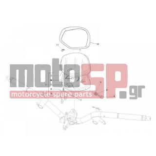 PIAGGIO - LIBERTY 125 4T 2007 - Electrical - Complex instruments - Cruscotto - 58153R - ΚΟΝΤΕΡ LIBERTY 125-200 RST