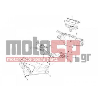 PIAGGIO - LIBERTY 125 4T 2V E3 2012 - Body Parts - COVER steering