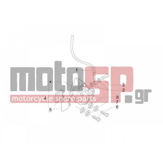PIAGGIO - LIBERTY 125 4T 2V E3 2010 - Brakes - brake lines - Brake Calipers - 709047 - ΡΟΔΕΛΛΑ