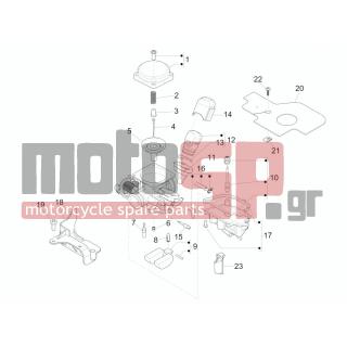 PIAGGIO - LIBERTY 125 4T DELIVERY E3-NEXIVE 2015 2008 - Engine/Transmission - CARBURETOR accessories - 828843 - ΛΑΜΑΚΙ ΤΣΟΚ ΑΕΡΟΣ