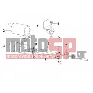 PIAGGIO - LIBERTY 125 4T SPORT E3 2008 - Engine/Transmission - supply system - 434541 - ΒΙΔΑ M6X16 SCOOTER CL10,9
