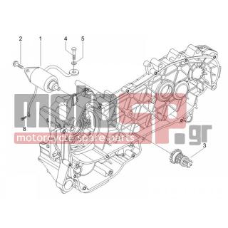 PIAGGIO - LIBERTY 125 4T SPORT E3 2008 - Κινητήρας/Κιβώτιο Ταχυτήτων - Start - Electric starter