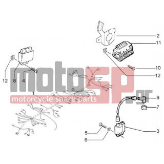 PIAGGIO - LIBERTY 125 LEADER RST < 2005 - Electrical - Electrical devices - 294341 - Headlight selector