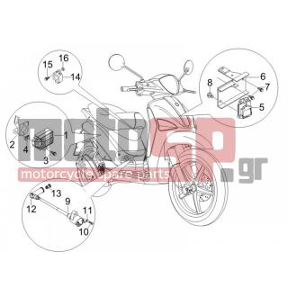 PIAGGIO - LIBERTY 150 4T E3 2008 - Electrical - Voltage regulator -Electronic - Multiplier - 969348 - ΠΙΠΑ ΜΠΟΥΖΙ VESPA-SCOOTER