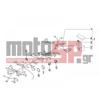 PIAGGIO - LIBERTY 150 4T E3 2008 - Electrical - Complex harness - 290404 - ΤΖΑΜΑΚΙ ΑΣΦΑΛΕΙΟΘΗΚΗΣ
