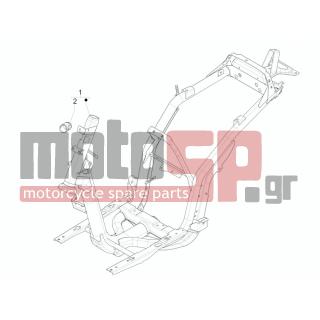 PIAGGIO - LIBERTY 150 4T E3 MOC 2012 - Frame - Frame / chassis