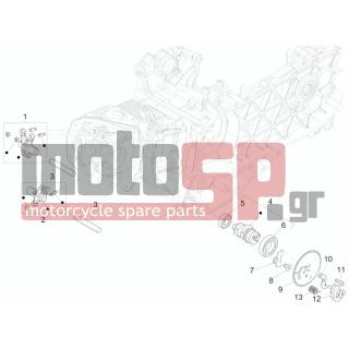 PIAGGIO - LIBERTY 150 IGET 4T 3V IE ABS 2015 - Engine/Transmission - Complex rocker (rocker arms) - 1A001116 - ΚΟΚΟΡΑΚΙ ΕΞΑΓ SCOOTER 125-150 4T-3V