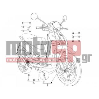 PIAGGIO - LIBERTY 200 4T E3 2006 - Frame - cables - 270310 - ΡΕΓΟΥΛΑΤΟΡΟΣ ΦΡ SCOOTER