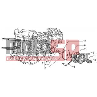 PIAGGIO - BEVERLY 200 < 2005 - Engine/Transmission - pulley drive