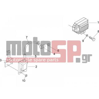 PIAGGIO - LIBERTY 50 4T MOC 2010 - Electrical - Voltage regulator -Electronic - Multiplier - B016777 - ΒΙΔΑ M6X16 SCOOTER CL10,9