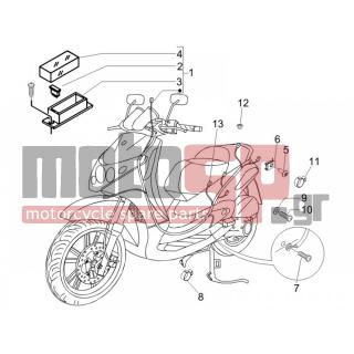 PIAGGIO - BEVERLY 250 2005 - Electrical - Complex harness - 638770 - ΚΑΛΩΔΙΩΣΗ ΣΕΝΣΟΡΑ ΛΑΔΙΟΥ  BEVERLY 250