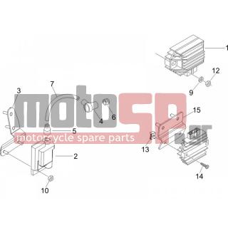 PIAGGIO - LIBERTY 50 4T SPORT 2007 - Electrical - Voltage regulator -Electronic - Multiplier - 231571 - ΛΑΣΤΙΧΑΚΙ ΠΟΛ/ΣΤΗ SCOOTER-AΡΕ 703