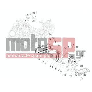 PIAGGIO - MEDLEY 125 4T IE ABS 2016 - Engine/Transmission - OIL PUMP - B0154155 - ΚΑΠΑΚΙ ΚΑΔΕΝΑΣ SCOOTER 1251504T3V-IGET