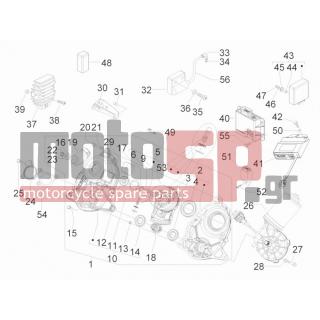 PIAGGIO - MP3 125 2008 - Electrical - Voltage regulator -Electronic - Multiplier - 289519 - ΠΑΞΙΜΑΔΙ ΑΣΦΑΛΕΙΑΣ SCOOTER 50125 2T-4T
