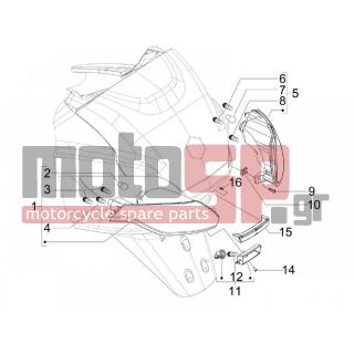 PIAGGIO - MP3 125 IE 2009 - Electrical - Lights back - Flash - 640549 - ΑΝΑΚΛΑΣΤΗΡΑΣ ΛΑΣΠΩΤΗΡΑ MP3 LT
