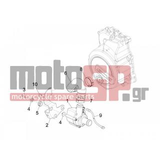 PIAGGIO - MP3 125 IE TOURING 2012 - Κινητήρας/Κιβώτιο Ταχυτήτων - WHATER PUMP