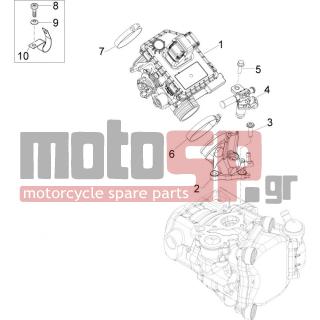PIAGGIO - MP3 125 YOURBAN ERL 2013 - Engine/Transmission - Throttle body - Injector - Fittings insertion - 828152 - ΒΙΔΑ