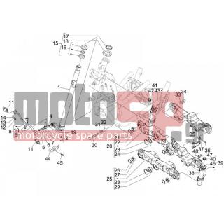 PIAGGIO - MP3 250 IE LT 2009 - Suspension - Fork / bottle steering - Complex glasses - 601345 - ΡΟΥΛΕΜΑΝ 6202 ΣΥΣΤ ΚΑΤΕΥΘ MP3-SX-RX-RS50