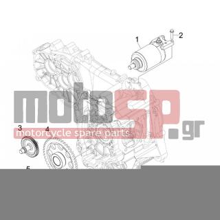 PIAGGIO - MP3 300 4T 4V IE ERL IBRIDIO 2010 - Engine/Transmission - Start - Electric starter - 848724 - ΛΑΜΑΡΙΝΑ