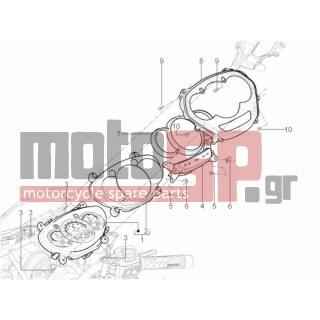 PIAGGIO - MP3 300 YOURBAN LT ERL 2012 - Electrical - Complex instruments - Cruscotto - 258249 - ΒΙΔΑ M4,2x19 (ΛΑΜΑΡΙΝΟΒΙΔΑ)