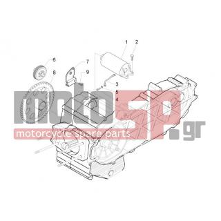 PIAGGIO - MP3 500 RL SPORT - BUSIBESS 2012 - Κινητήρας/Κιβώτιο Ταχυτήτων - Start - Electric starter - 484123 - ΒΙΔΑ