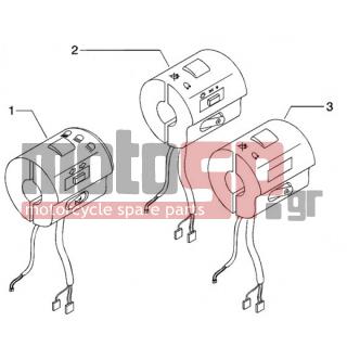 PIAGGIO - BEVERLY 125 < 2005 - Electrical - Electrical controls - 584105 - Διάταξη