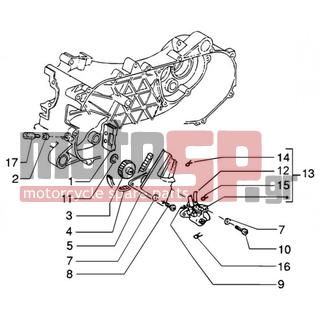 PIAGGIO - NRG MC3 DT < 2005 - Engine/Transmission - OIL PUMP-OIL PAN - 286163 - ΛΑΜΑΡΙΝΑ ΛΑΔ SCOOTER