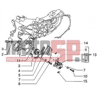 PIAGGIO - NRG POWER DD < 2005 - Engine/Transmission - OIL PUMP - 286163 - ΛΑΜΑΡΙΝΑ ΛΑΔ SCOOTER