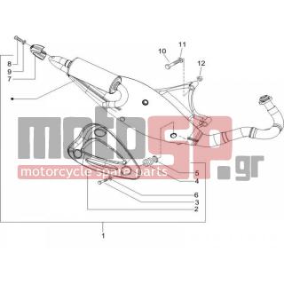 PIAGGIO - NRG POWER PURE JET 2006 - Exhaust - silencers - 433800 - ΒΙΔΑ