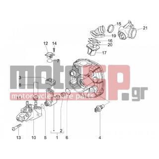 PIAGGIO - NRG POWER PURE JET 2006 - Engine/Transmission - Throttle body - Injector - Fittings insertion - 834176 - ΚΑΡΜΠΟΝ ΒΑΛΒΙΔΑΣ ΑΕΡΟΣ ΚΕΦ ΚΥΛ SC INΕΖ