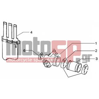 PIAGGIO - NRG PUREJET < 2005 - Engine/Transmission - Butterfly - 829701 - ΣΩΛΗΝΑΣ ΘΑΛ ΦΙΛΤΡ SCOOTER 50 INEZ