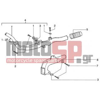 PIAGGIO - NRG PUREJET < 2005 - Engine/Transmission - cooling pipe strap-insertion tube - 574364 - ΣΩΛΗΝΑΣ ΑΕΡΑΓ RUNNER 50