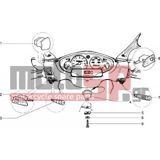 PIAGGIO - SKIPPER 125 1998 - Electrical - Electrical devices - 31056 - Βίδα M5x12
