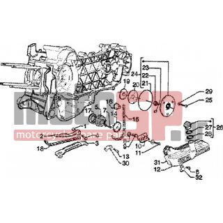 PIAGGIO - SKIPPER 150 4T < 2005 - Engine/Transmission - OIL PUMP-OIL PAN - 82643R - ΚΑΔΕΝΑ ΕΚΚΕΝΤΡ SCOOTER 125200