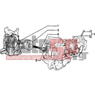 PIAGGIO - SKIPPER 150 4T < 2005 - Engine/Transmission - Crankshaft - 8412985001 - ΣΤΡΟΦΑΛΟΣ BEV125/RUNVX/SK 4T-FLY125 CAT1