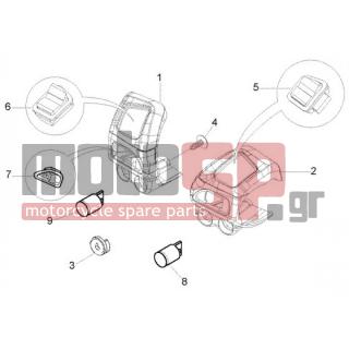 PIAGGIO - BEVERLY 250 RST < 2005 - Electrical - Electrical devices - 580387 - Τάπα