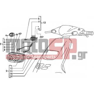 PIAGGIO - TYPHOON 50 2004 - Electrical - Projector - 292022 - ΛΑΜΠΑ 12V-5W BA15S