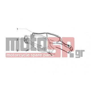 PIAGGIO - TYPHOON 50 2T E2 2010 - Body Parts - COVER steering - 298148000C - ΚΑΠΑΚΙ ΤΙΜ ΕΣ RUNNER-EXTREME