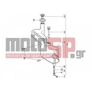 PIAGGIO - TYPHOON 50 SERIE SPECIALE 2008 - Engine/Transmission - Oil can - 574362 - ΡΟΥΜΠΙΝΕΤΟ ΛΑΔΙΟΥ TY125-SKIP 2T-COSA