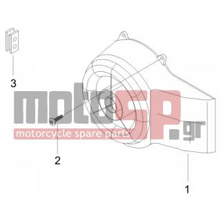 PIAGGIO - TYPHOON 50 SERIE SPECIALE 2008 - Engine/Transmission - COVER flywheel magneto - FILTER oil