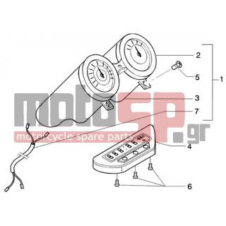 PIAGGIO - BEVERLY 125 < 2005 - Electrical - institutions group - 259349 - ΒΙΔΑ 4,2X13