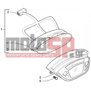 PIAGGIO - X9 125 < 2005 - Electrical - institutions group - 584282 - Ψηφιακό όργανο