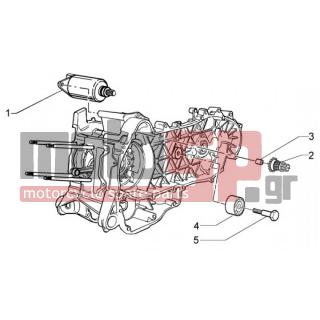 PIAGGIO - X9 200 EVOLUTION < 2005 - Electrical - Electric starter - damping pulley - 82612R - ΚΟΜΠΛΕΡ ΕΚΚΙΝΗΣΗΣ SCOOTER 125200 CC 4Τ