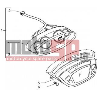 PIAGGIO - X9 500 < 2005 - Electrical - institutions group - 270793 - ΒΙΔΑ D3,8x16