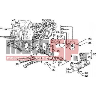 PIAGGIO - ZIP 125 4T < 2005 - Engine/Transmission - OIL PUMP-OIL PAN - 82643R - ΚΑΔΕΝΑ ΕΚΚΕΝΤΡ SCOOTER 125200