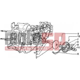 PIAGGIO - ZIP 125 4T < 2005 - Engine/Transmission - pulley drive - 841213 - ΙΜΑΝΤΑΣ ΚΙΝΗΣ SCOOTER 125150 4T