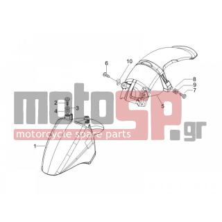 PIAGGIO - ZIP 50 SP EURO 2 2012 - Body Parts - Apron radiator - Feather