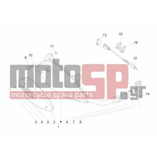 Vespa - GTS 250 ABS 2008 - Exhaust - silencers - 584344 - ΑΙΣΘΗΤΗΡΑΣ ΛΑΜΔΑ SCOOTER 125250 I-325m